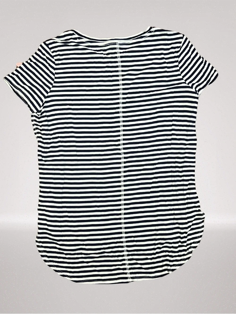 Girls Size 10-12 Shirt Bundle | Old Navy Heart Tee & Old Navy Luxe Striped Top